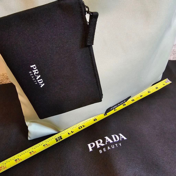 Prada Beauty Tote Bag, Light Green/Mint - Picture 5 of 10